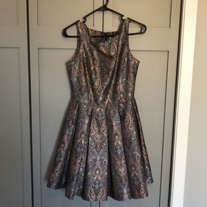 Multicolored Paisley BB Dakota Dress